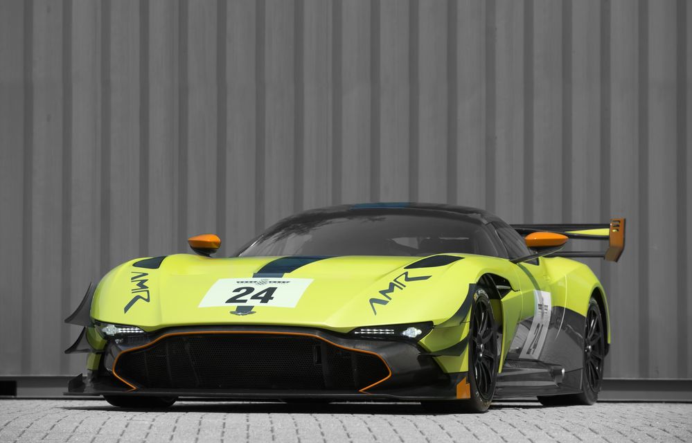 După ce a terminat producția lui Vulcan, Aston Martin caută îmbunătățiri: supercarul primește un pachet aerodinamic AMR Pro - Poza 8