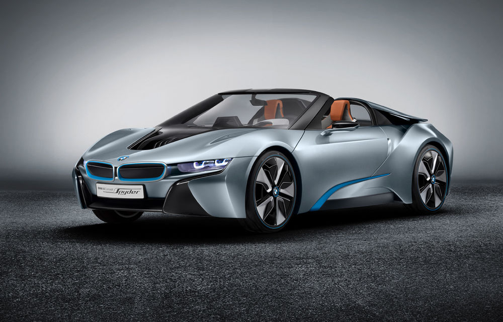 Cu pletele-n vânt: BMW a publicat primul teaser video cu viitorul i8 Roadster - Poza 1