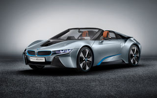 Cu pletele-n vânt: BMW a publicat primul teaser video cu viitorul i8 Roadster