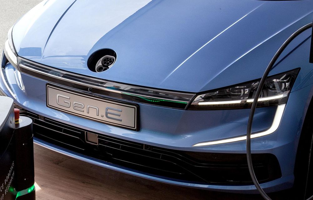 Imagini cu Volkswagen Gen.E, un prototip 100% electric cu rol experimental - Poza 5