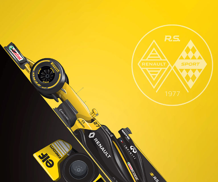 Renault aniversează 40 de ani în Formula 1 într-un mod inedit: un ceainic galben cu trimitere la primele motoare turbo din istorie - Poza 2