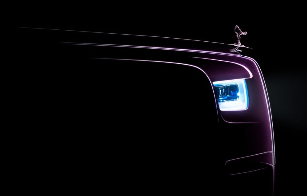 Noua generație Rolls-Royce Phantom se lansează în 27 iulie: o nouă imagine teaser - Poza 1