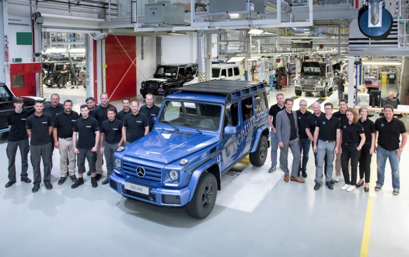 Aniversare pe pământ austriac: au fost produse 300.000 de exemplare Mercedes-Benz Clasa G la uzina din Graz - Poza 1