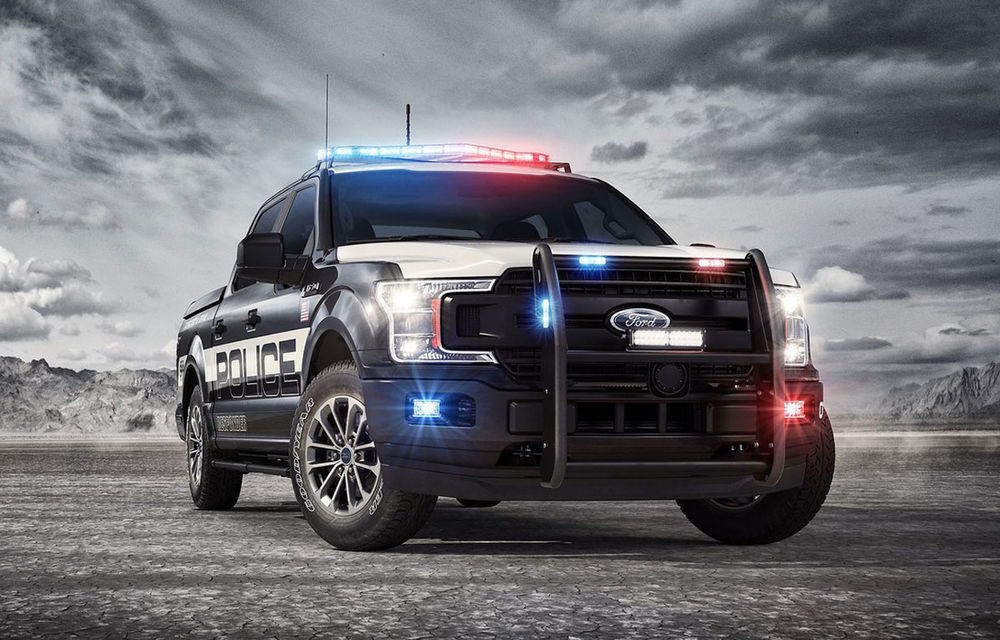 Americanii vor alerga infractorii cu primul pick-up de poliție: Ford F-150 Responder - Poza 1