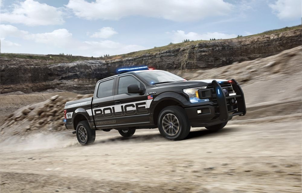 Americanii vor alerga infractorii cu primul pick-up de poliție: Ford F-150 Responder - Poza 7