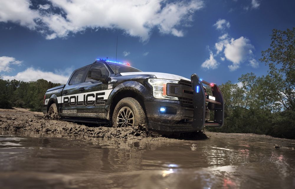 Americanii vor alerga infractorii cu primul pick-up de poliție: Ford F-150 Responder - Poza 5