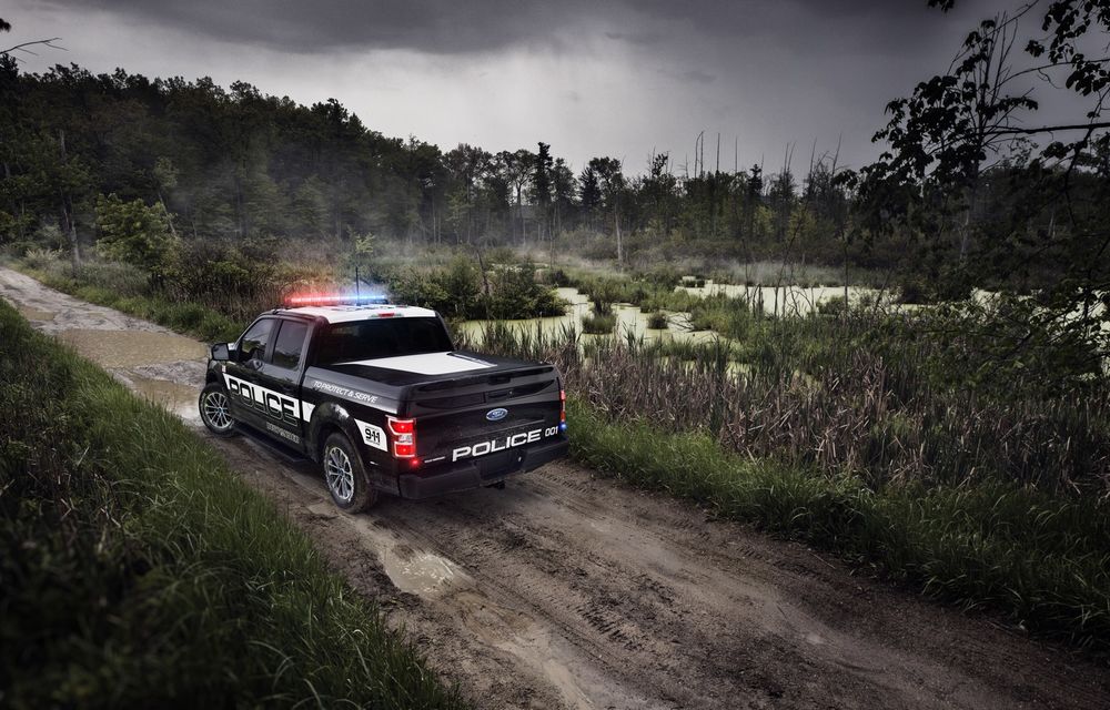 Americanii vor alerga infractorii cu primul pick-up de poliție: Ford F-150 Responder - Poza 3