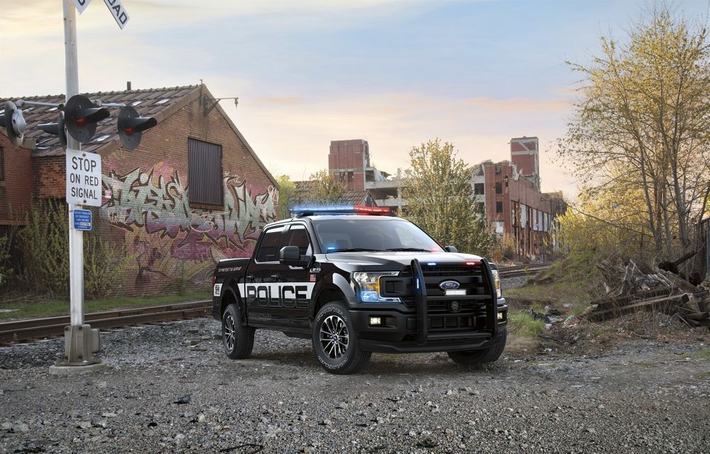Americanii vor alerga infractorii cu primul pick-up de poliție: Ford F-150 Responder - Poza 6