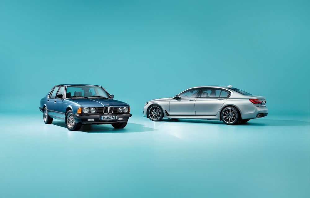 40 de ani de la debutul primului BMW Seria 7, sărbătoriți cu o ediție specială produsă în 200 de exemplare - Poza 4