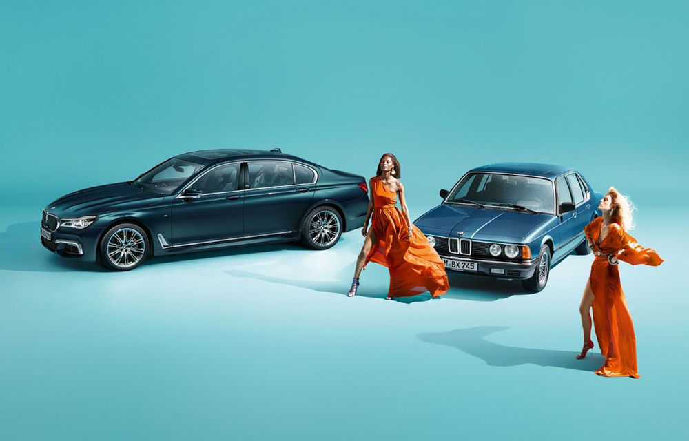 40 de ani de la debutul primului BMW Seria 7, sărbătoriți cu o ediție specială produsă în 200 de exemplare - Poza 1
