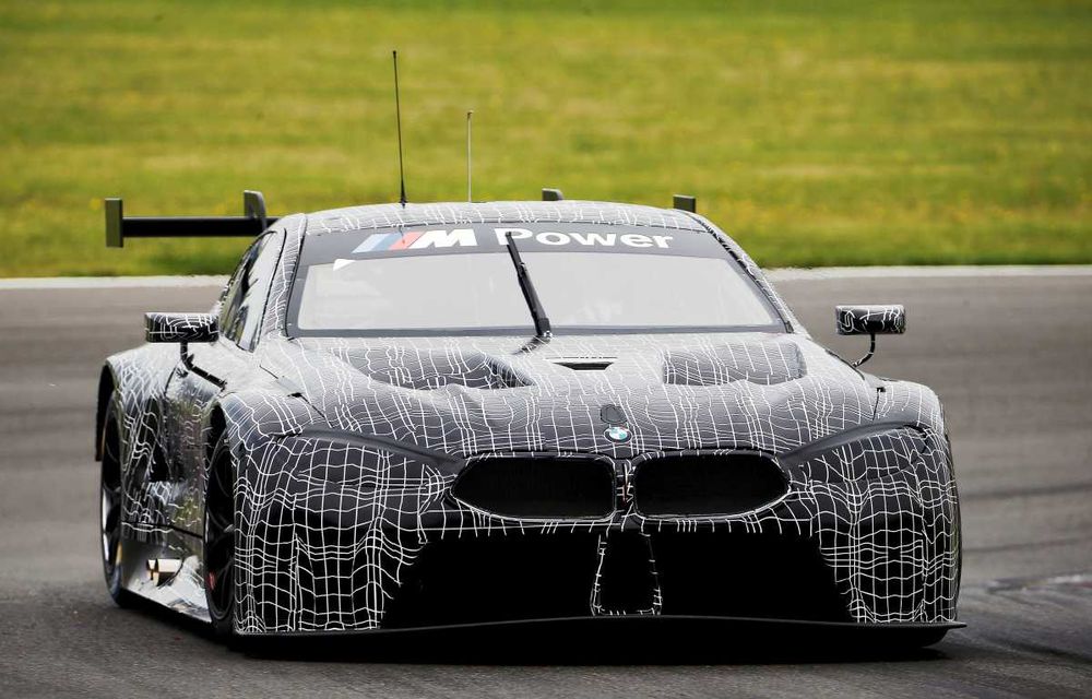 BMW continuă povestea în motorsport: au fost făcute primele teste oficiale cu M8 GTE - Poza 1
