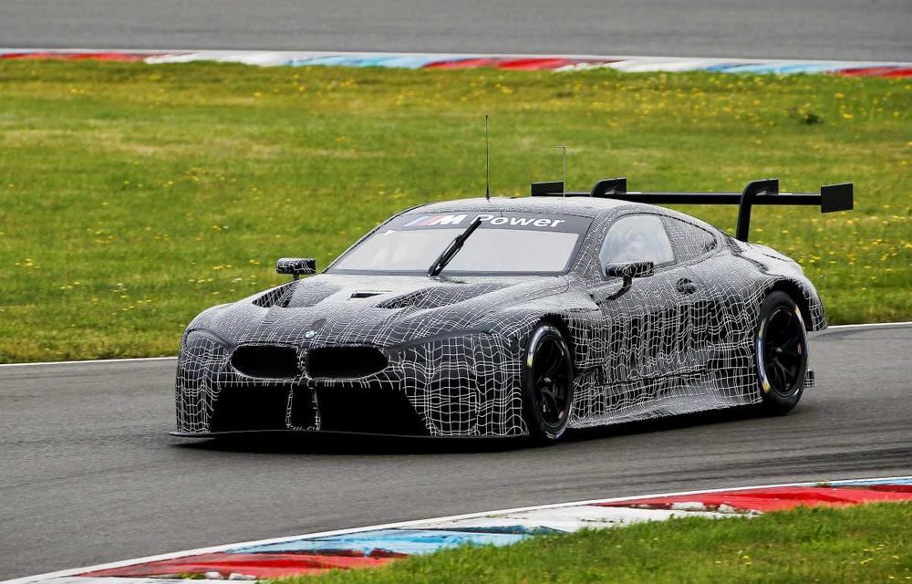 BMW continuă povestea în motorsport: au fost făcute primele teste oficiale cu M8 GTE - Poza 3