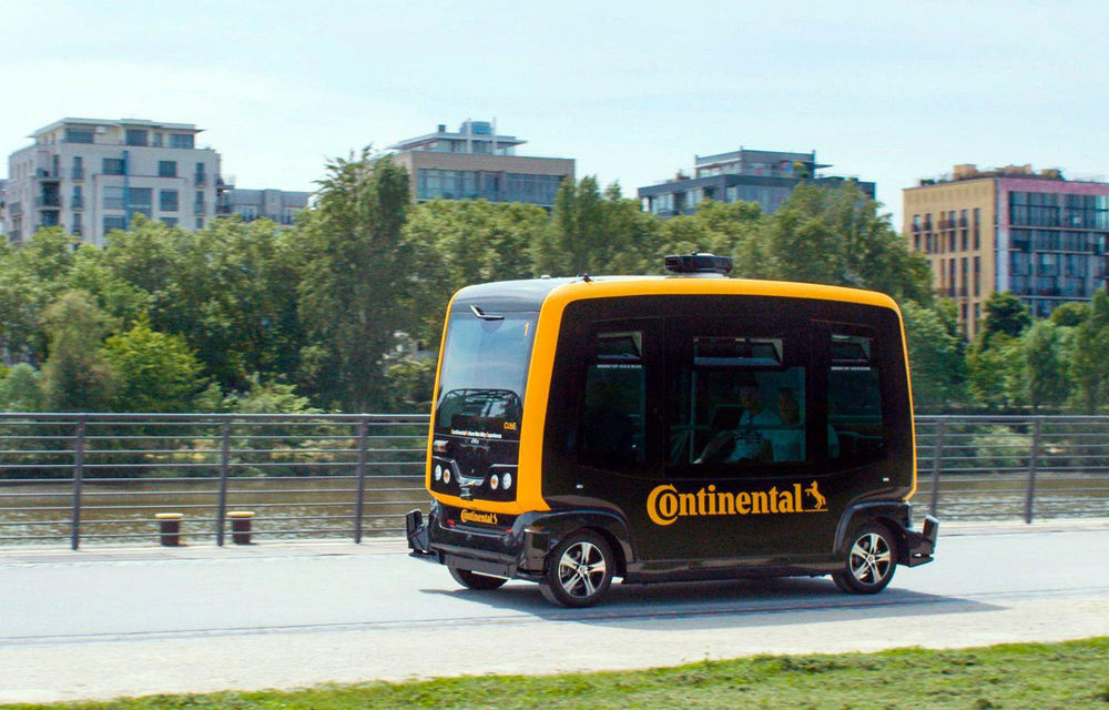 Așa vor arăta taxiurile viitorului: Continental Cube este un vehicul care se va conduce singur în orașele aglomerate - Poza 1