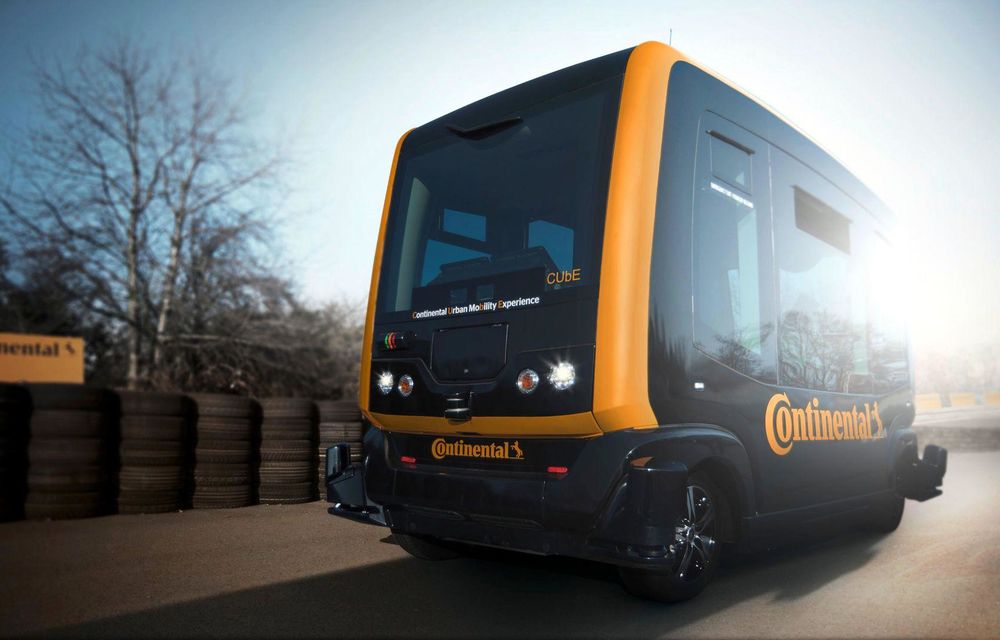 Așa vor arăta taxiurile viitorului: Continental Cube este un vehicul care se va conduce singur în orașele aglomerate - Poza 3