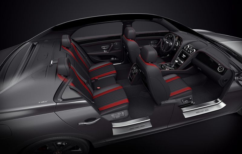 Bentley Flying Spur trece în partea întunecată: britanicii lansează Black Edition pentru versiunea V8 S - Poza 5