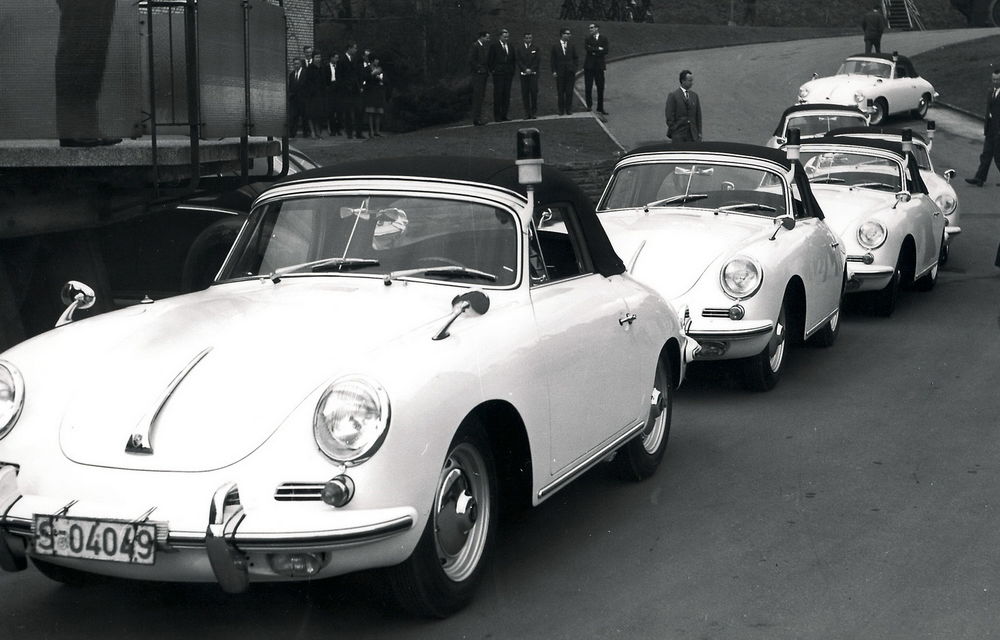 Cea mai mare flotă de mașini de poliție Porsche din lume vine din Olanda: 507 mașini în 50 de ani - Poza 5
