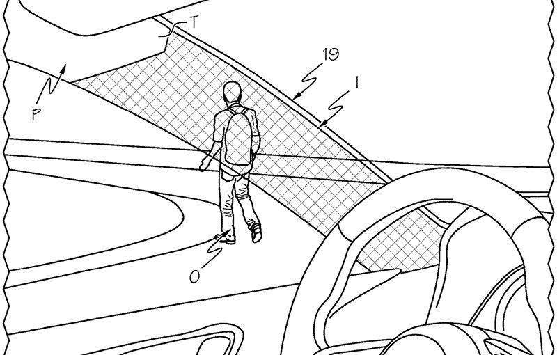 Toyota a patentat &quot;montanții transparenți&quot;: oglinzi inteligente care îți permit să &quot;vezi&quot; prin stâlpii parbrizului - Poza 1