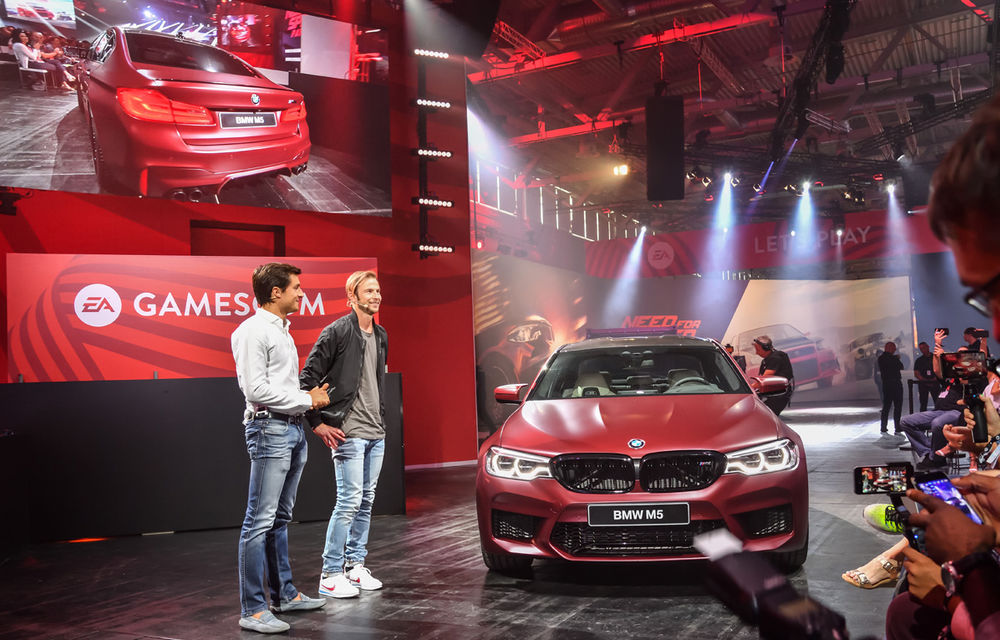 Starul jocurilor video: noul BMW M5 va putea fi pilotat în viitorul Need for Speed Payback - Poza 5
