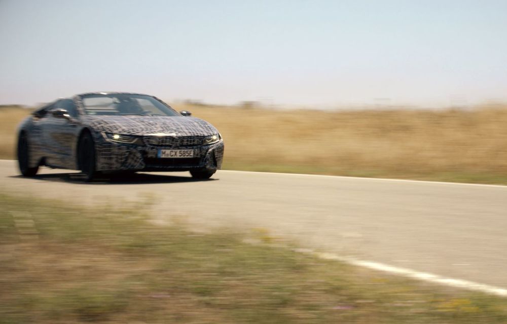 BMW agită spiritele: teasere noi cu viitorul i8 Roadster - Poza 5