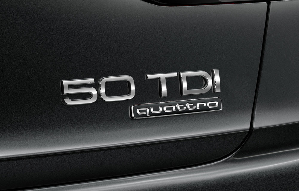 Uitați de 3.0 TDI! Audi nu va mai scrie capacitatea motorului pe caroseria modelelor sale. În schimb, va fi afișat un indicativ pentru puterea motorului - Poza 2