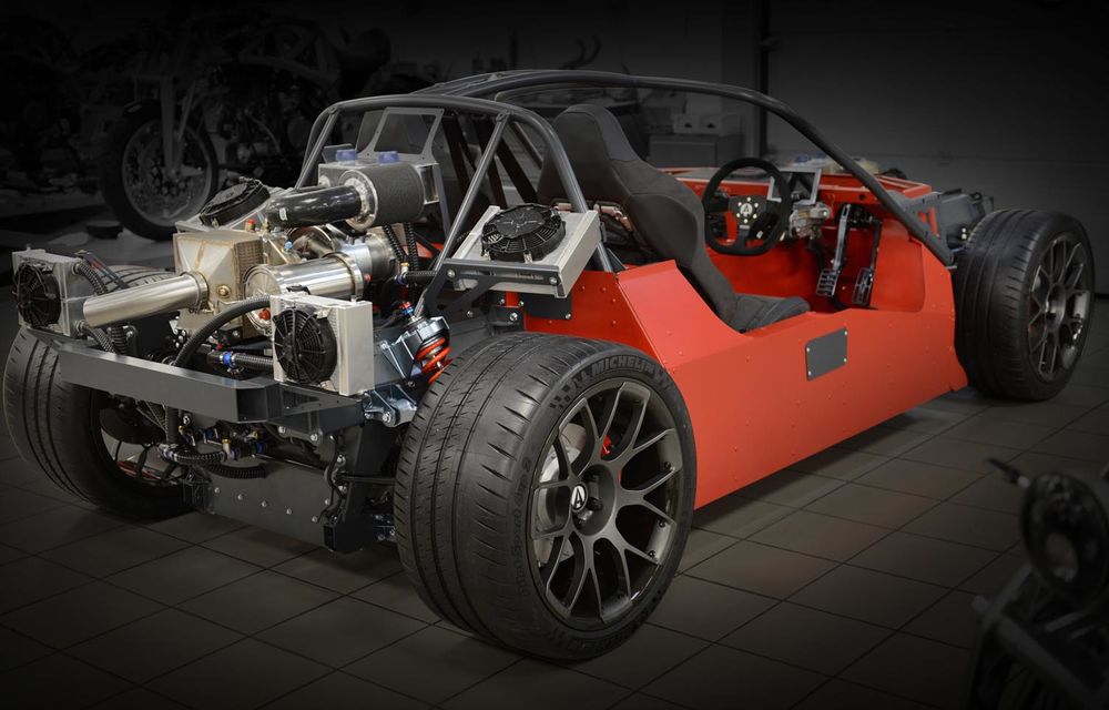 După ce a făcut o mașină care se bătea cu Bugatti Veyron, Ariel promite și un supercar electric de peste 1000 de cai putere - Poza 3