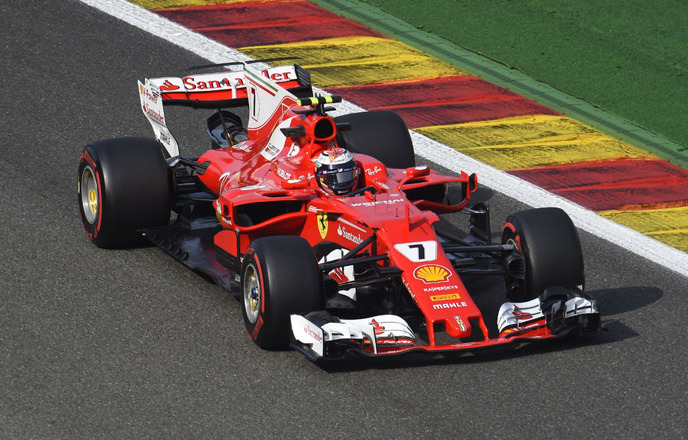 Echilibru între Ferrari și Mercedes: Raikkonen și Hamilton, cei mai rapizi în antrenamentele de la Spa-Francorchamps - Poza 1