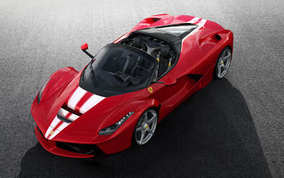 UPDATE: Ferrari își calcă pe inimă și mai construiește un exemplar LaFerrari Aperta pentru a-l scoate la licitație