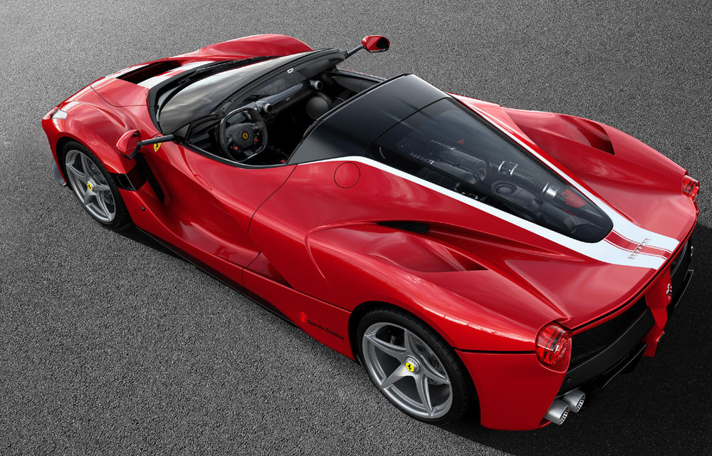 UPDATE: Ferrari își calcă pe inimă și mai construiește un exemplar LaFerrari Aperta pentru a-l scoate la licitație - Poza 2