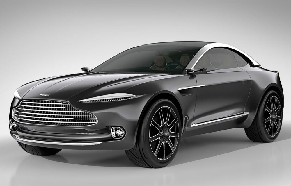 Direcții clare: crossoverul Aston Martin DBX debutează în 2019 și va avea și o versiune cu sistem de propulsie hibrid - Poza 1