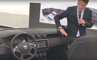 Laurens van den Acker prezintă interiorul noului Duster: "Dacia începe acum să stea pe propriile picioare"