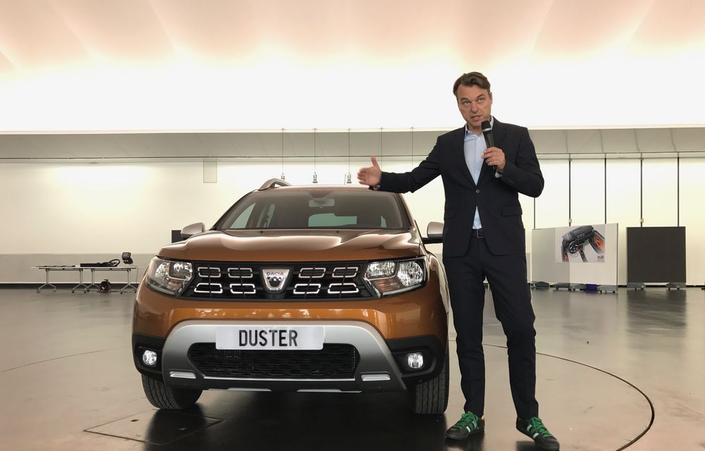 Laurens van den Acker prezintă interiorul noului Duster: &quot;Dacia începe acum să stea pe propriile picioare&quot; - Poza 9