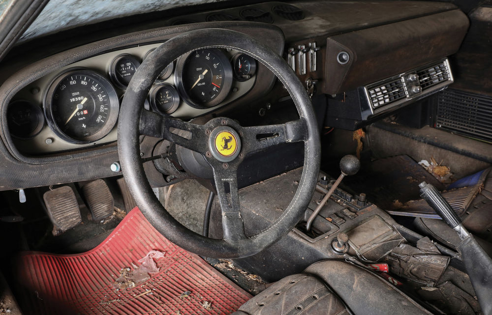 Comoara regăsită: un Ferrari unicat din 1969 a fost descoperit abandonat într-un garaj din Japonia și va fi scos la licitație - Poza 8