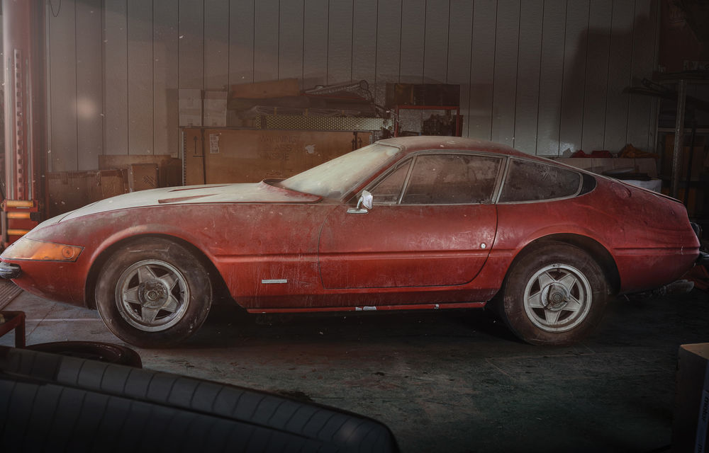 Comoara regăsită: un Ferrari unicat din 1969 a fost descoperit abandonat într-un garaj din Japonia și va fi scos la licitație - Poza 2