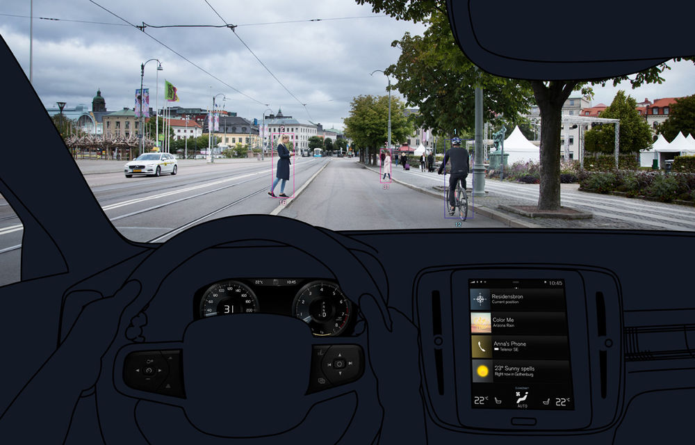 Volvo continuă campania de teasing pentru XC40: cel mai mic SUV al suedezilor promite o gamă bogată de sisteme de siguranță - Poza 9