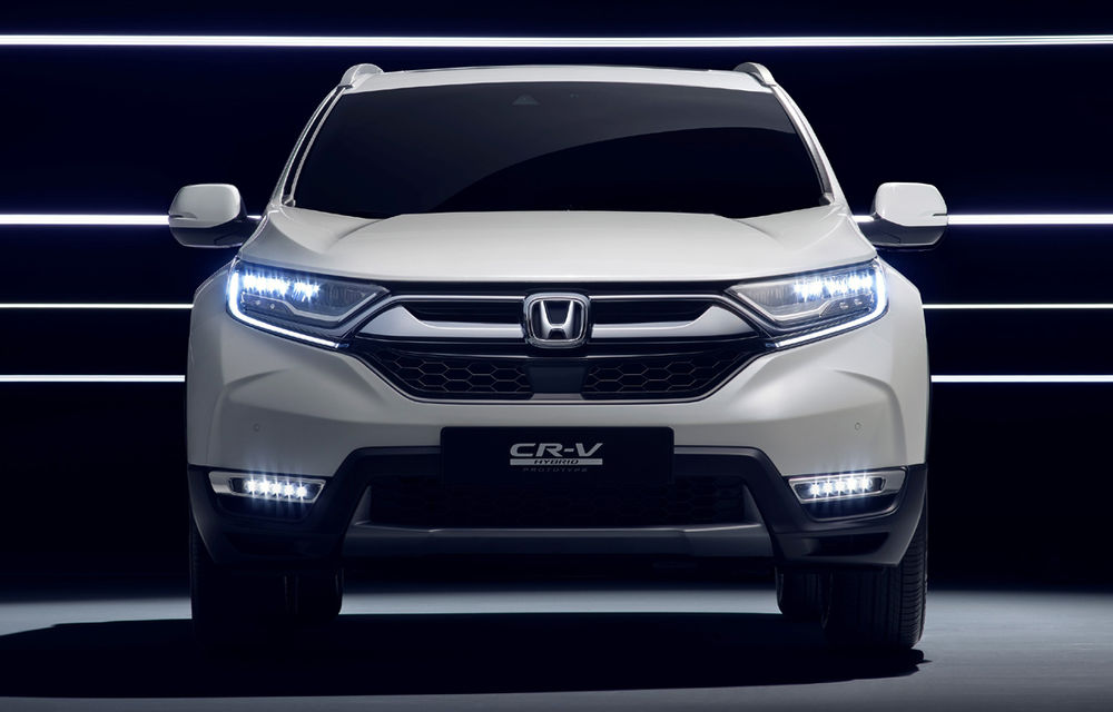Honda CR-V Hybrid Prototype: noua generație a SUV-ului japonez va avea versiune hibridă și va renunța la propulsia diesel - Poza 2