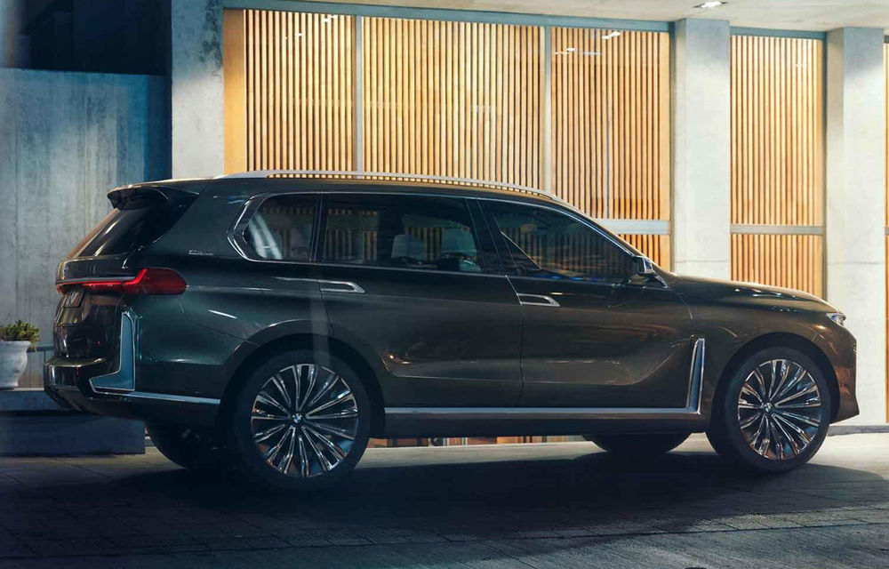 BMW X7 iPerformance Concept: primele imagini cu cel mai mare SUV BMW au apărut pe internet înainte de lansare - Poza 2