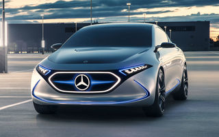 Mercedes EQA: conceptul electric are 272 de cai putere și autonomie de 400 de kilometri