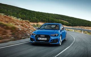 Audi lansează RS4 Avant: break-ul are un V6 biturbo de 450 de cai și face 0-100 km/h în 4.1 secunde