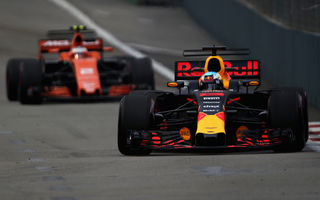Se profilează o surpriză? Ricciardo, cel mai rapid în antrenamentele din Singapore