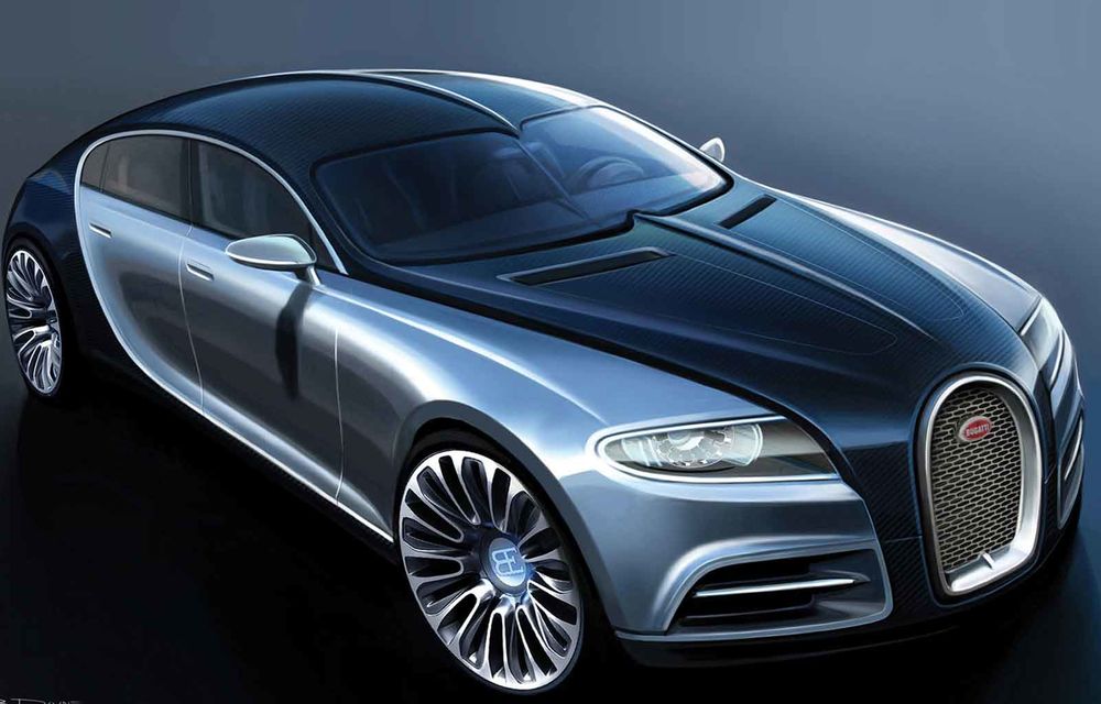 Noi detalii despre succesorul lui Chiron: noul model Bugatti va fi bazat pe conceptul Galibier și ar putea avea 4 uși - Poza 1