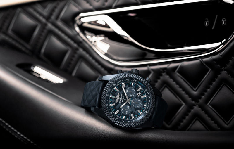 Ce se asortează cu noul Continental GT? Un ceas Bentley GT Dark Sapphire Edition produs în doar 500 de exemplare - Poza 2