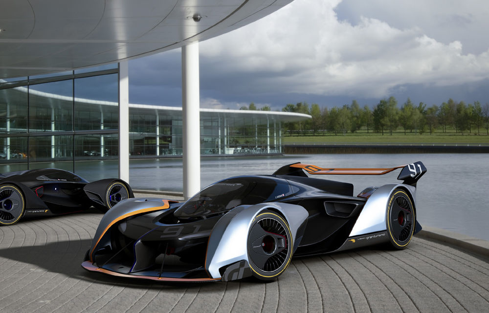 McLaren Ultimate Vision Gran Turismo: sportivă de 1.150 CP pentru noul joc Gran Turismo Sport pentru Playstation 4 - Poza 10