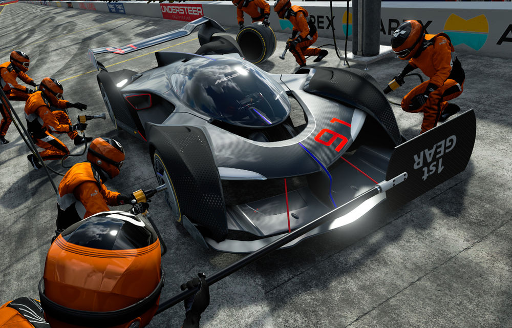McLaren Ultimate Vision Gran Turismo: sportivă de 1.150 CP pentru noul joc Gran Turismo Sport pentru Playstation 4 - Poza 3