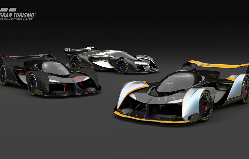 McLaren Ultimate Vision Gran Turismo: sportivă de 1.150 CP pentru noul joc Gran Turismo Sport pentru Playstation 4 - Poza 5