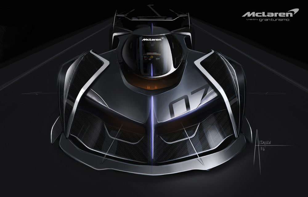 McLaren Ultimate Vision Gran Turismo: sportivă de 1.150 CP pentru noul joc Gran Turismo Sport pentru Playstation 4 - Poza 7