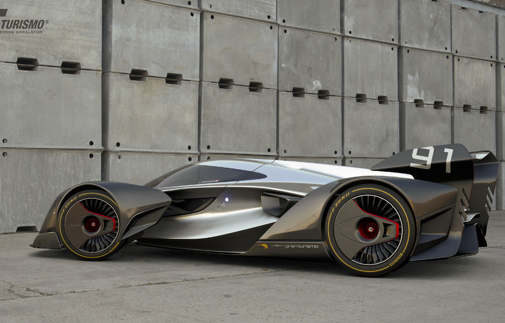 McLaren Ultimate Vision Gran Turismo: sportivă de 1.150 CP pentru noul joc Gran Turismo Sport pentru Playstation 4 - Poza 9