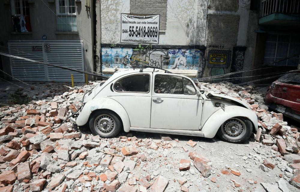 Efectele cutremurului din Mexic: Volkswagen și Audi au oprit producția, angajații nu au fost răniți - Poza 1