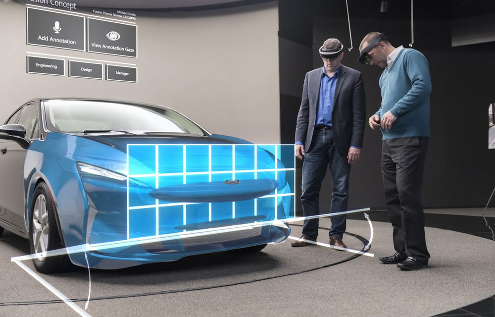 Revoluția digitală în industria auto: Ford ar putea folosi realitatea augmentată în procesul de design - Poza 1