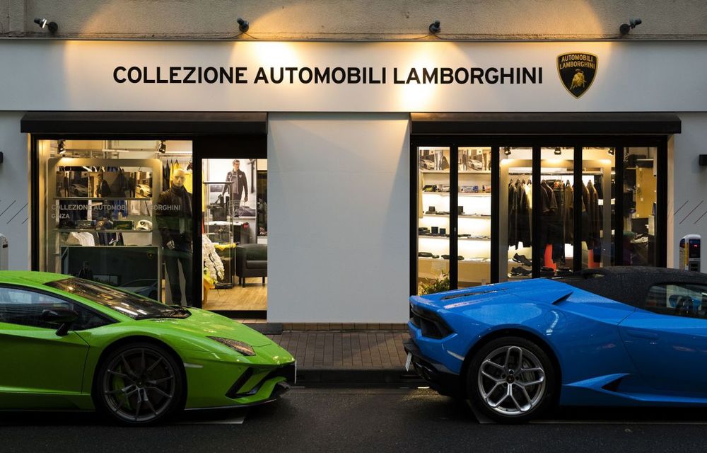Doar pentru fanii adevărați: Lamborghini a deschis în Tokyo un magazin cu produse vestimentare și accesorii - Poza 1