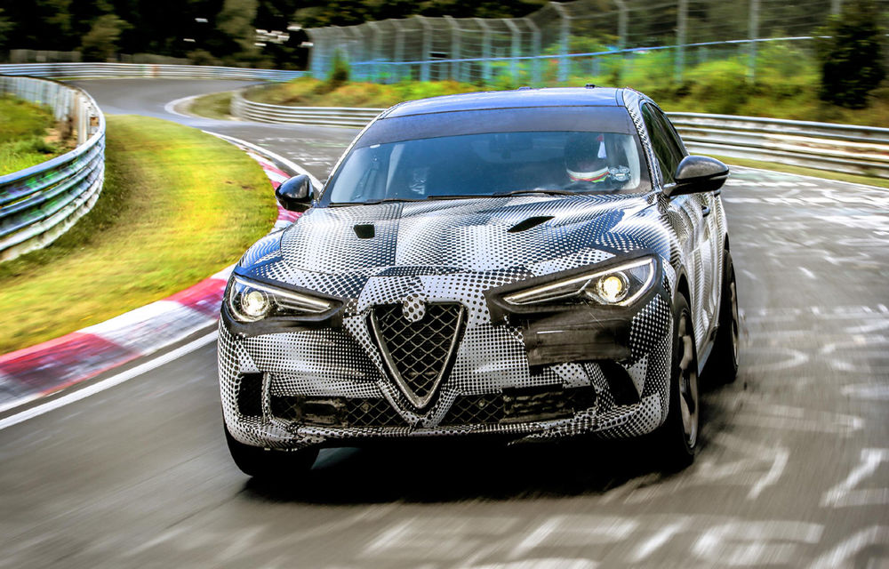 Alfa Romeo Stelvio Quadrifoglio a devenit cel mai rapid SUV în producție de serie: 7 minute și 51.7 secunde pe circuitul de la Nurburgring - Poza 7